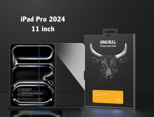 Dán cường lực Mipow KingBull HD Premium Silk iPad Pro 2024 (11 inch)